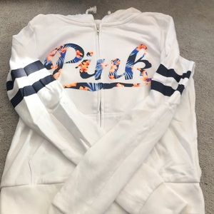 Pink Victoria secret zip up